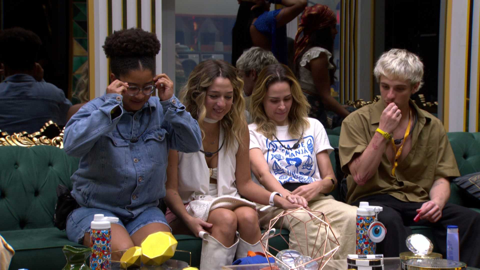 Após receber informação privilegiada, Milena alfineta participantes: 'Meu caráter vai ser de destruição'