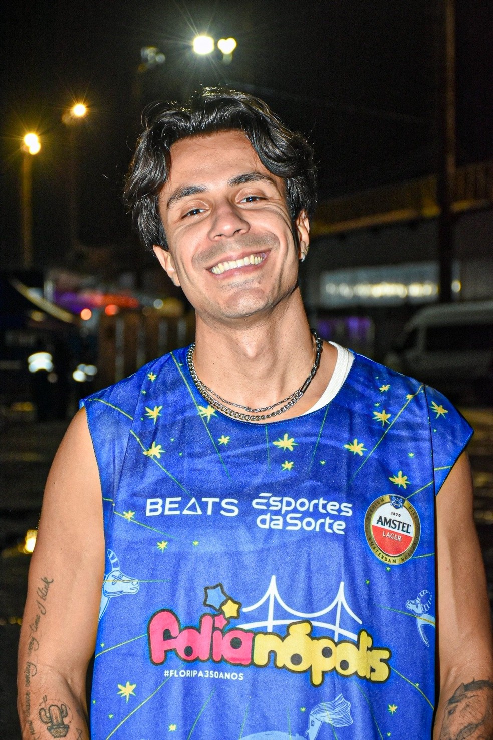 Pe Lu no Folianópolis — Foto: Agnews