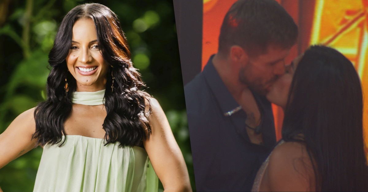 Maxiane comenta beijo entre Jonas Sulzbach e Marciele e brinca: 'Homem está aí pra isso'