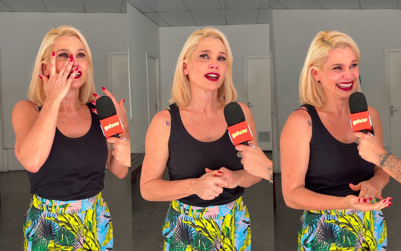 Flávia Alessandra se emociona após gravar última cena como Sandra em Êta Mundo Melhor!