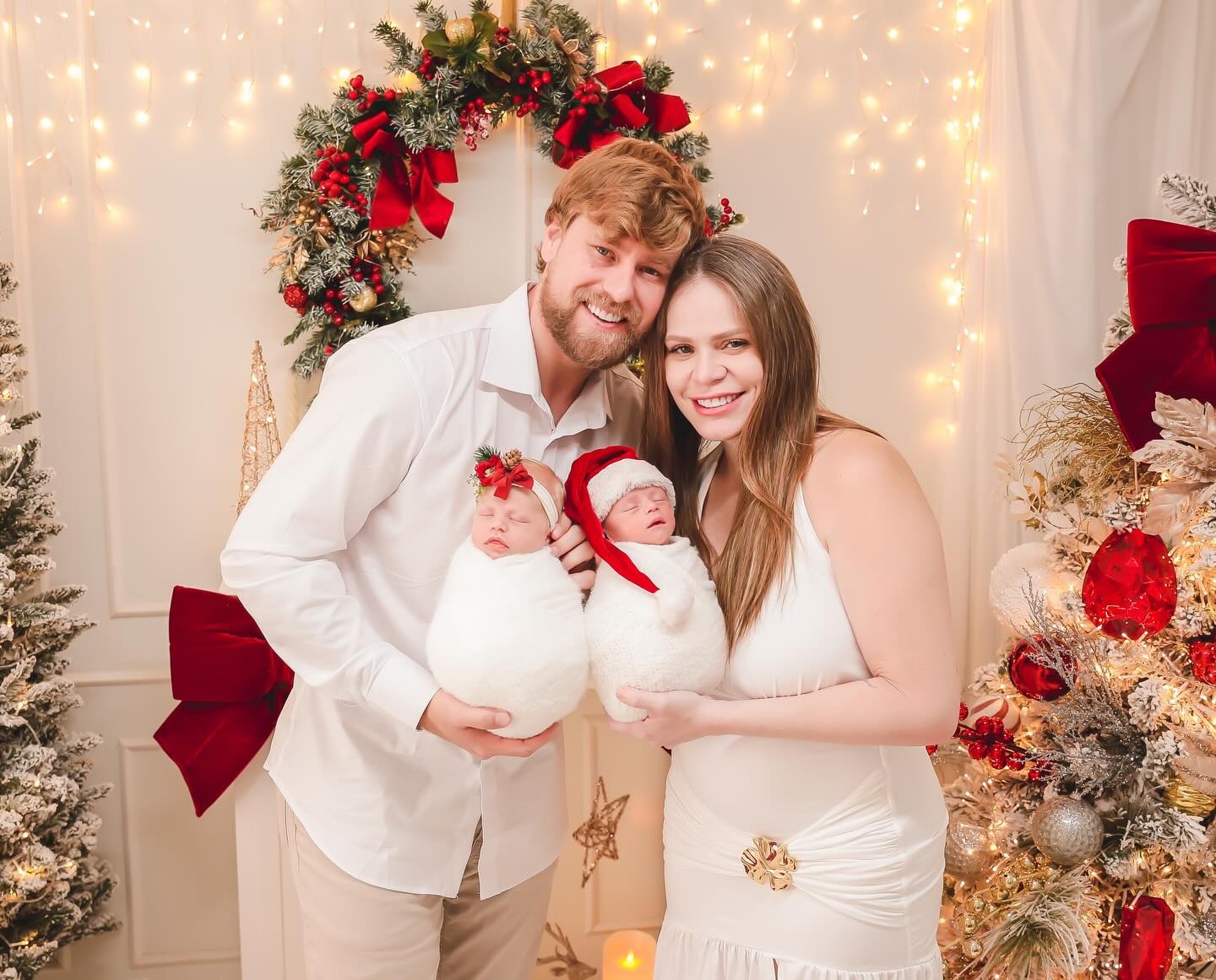 Paulinha Leite revela planos para 1º Natal com filhos gêmeos: 'Eu, meus nenéns e meu marido'