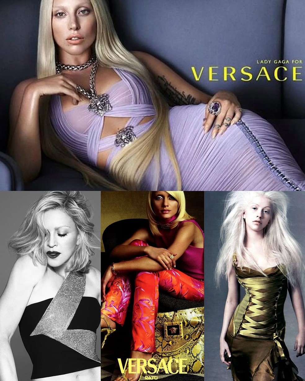 希少レアVERSACE DONATELLA VERSACE Donatella Versace deixa cargo de diretora artística em grife