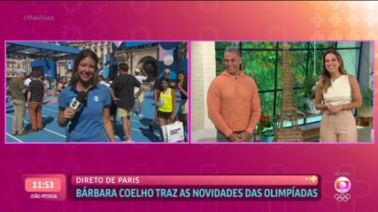 Bárbara Coelho traz as novidades das Olimpíadas