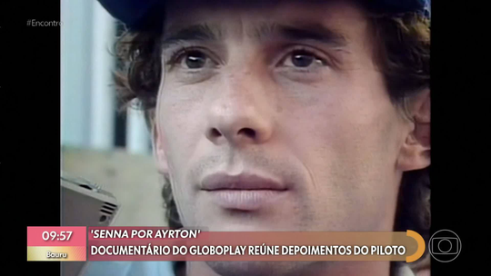 Documentário 'Senna por Ayrton' traz momentos emocionantes da vida do piloto - Programa: Encontro com Patrícia Poeta 