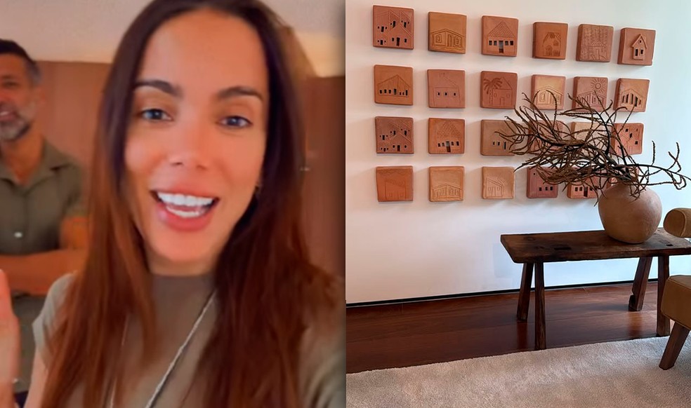 Nova mansão da Anitta ficou pronta em seis meses — Foto: reprodução