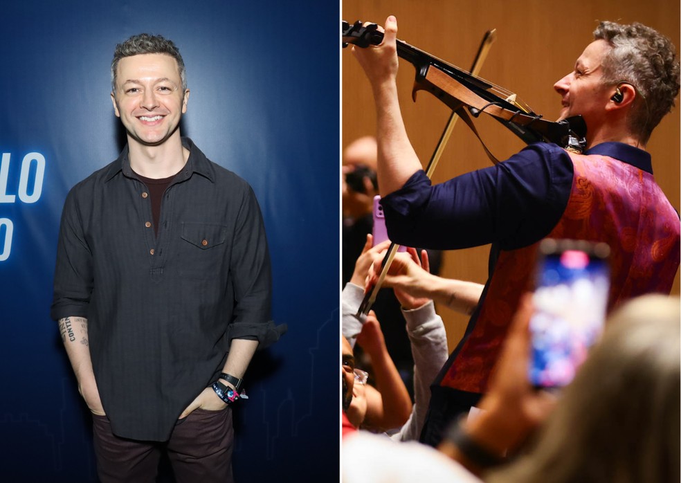 Lucas Lima é adepto da yoga e musculação: veja antes e depois do visual do artista — Foto: AgNews/Brazil News