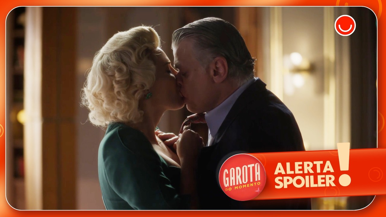 Garota do Momento: Juliano e Zélia comemoram sucesso do plano contra Maristela com beijão!