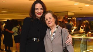 Luiza Brunet e a me, Alzira, marcam presena no lanamento de 