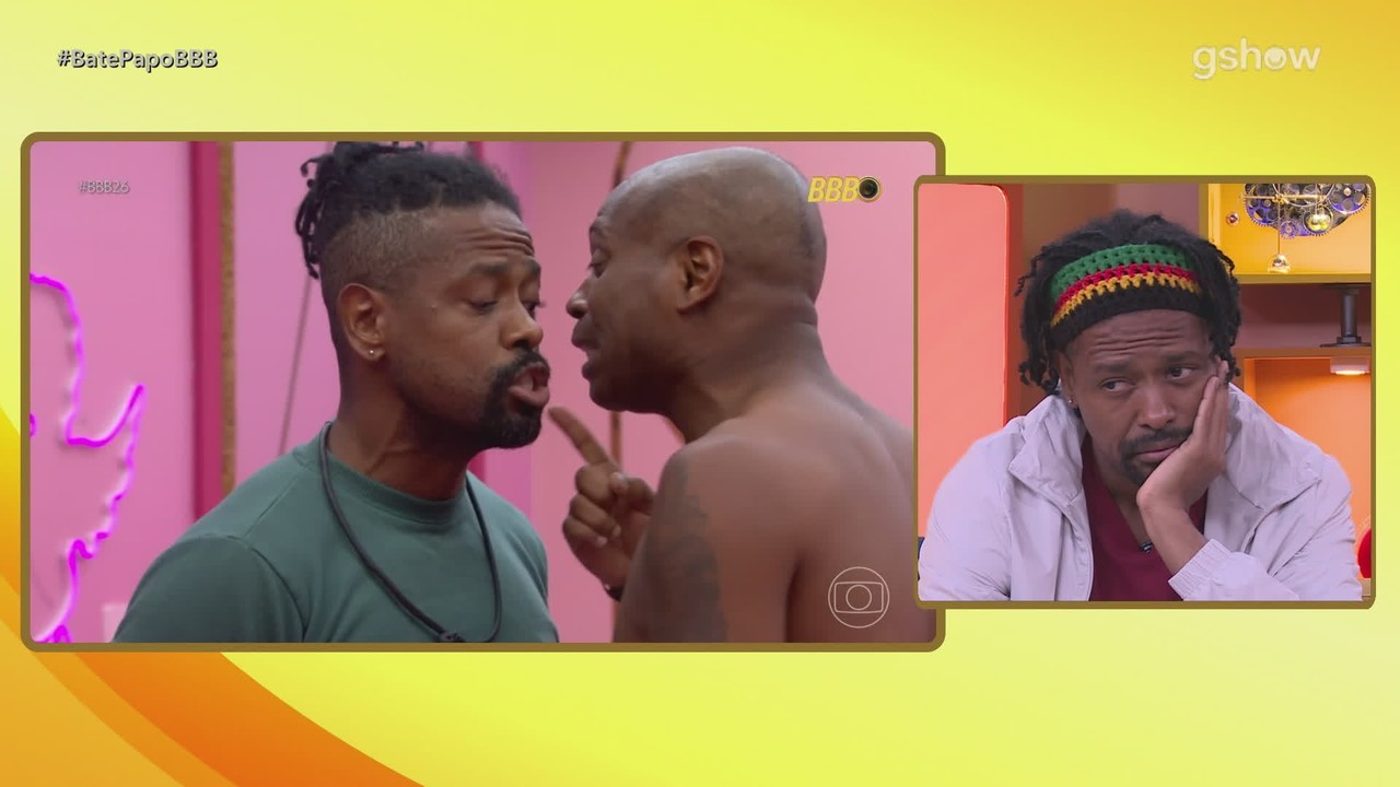 Leandro assiste ao vídeo de episódio que desclassificou Edílson: 'Lamentável'