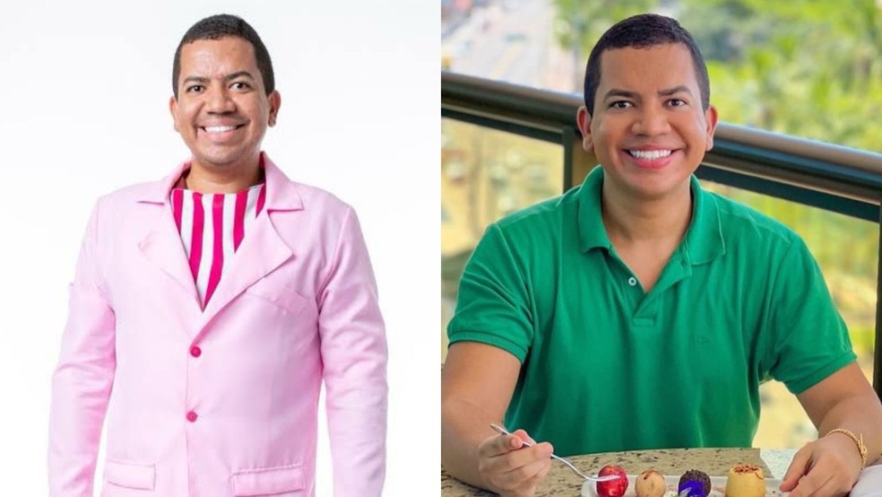 Bruno antes e depois — Foto: Reprodução/Instagram