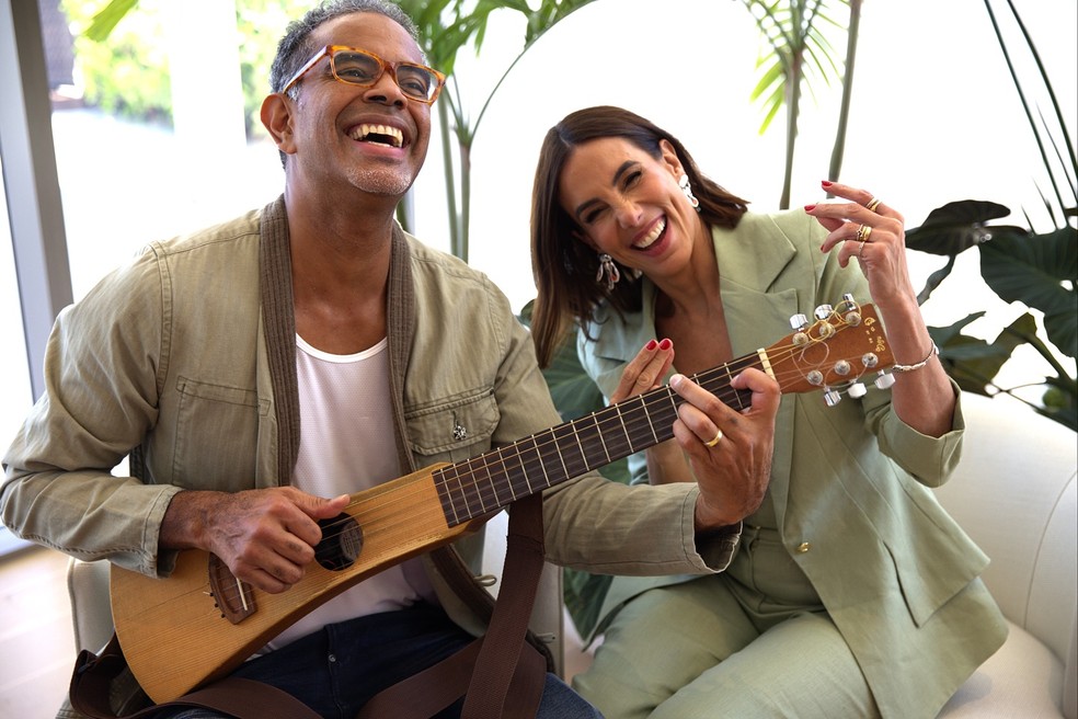 Jair Oliveira e Tania Khalil — Foto: Reprodução/Instagram