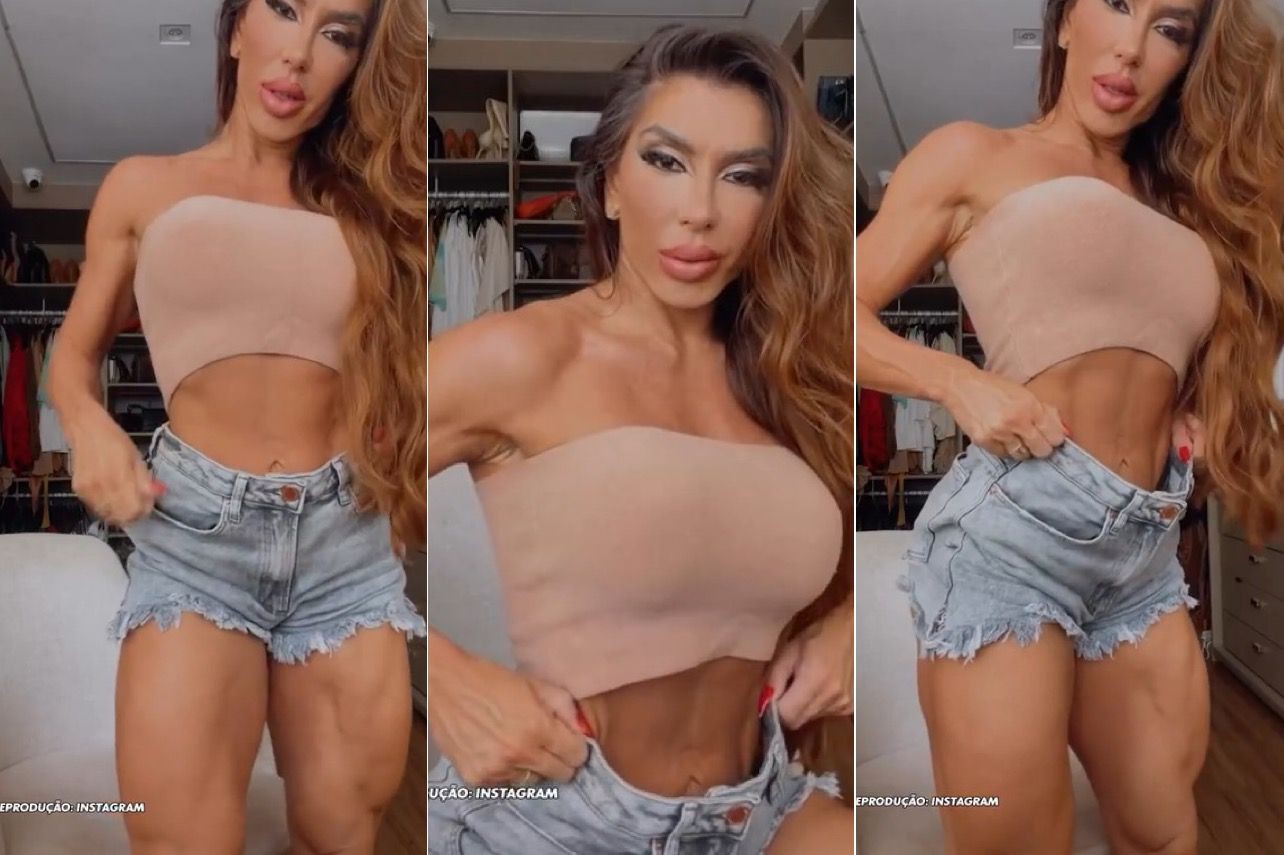 Andrea de Andrade, a Rainha das Supercoxas, revela que perdeu 5kg com a maratona de Carnaval