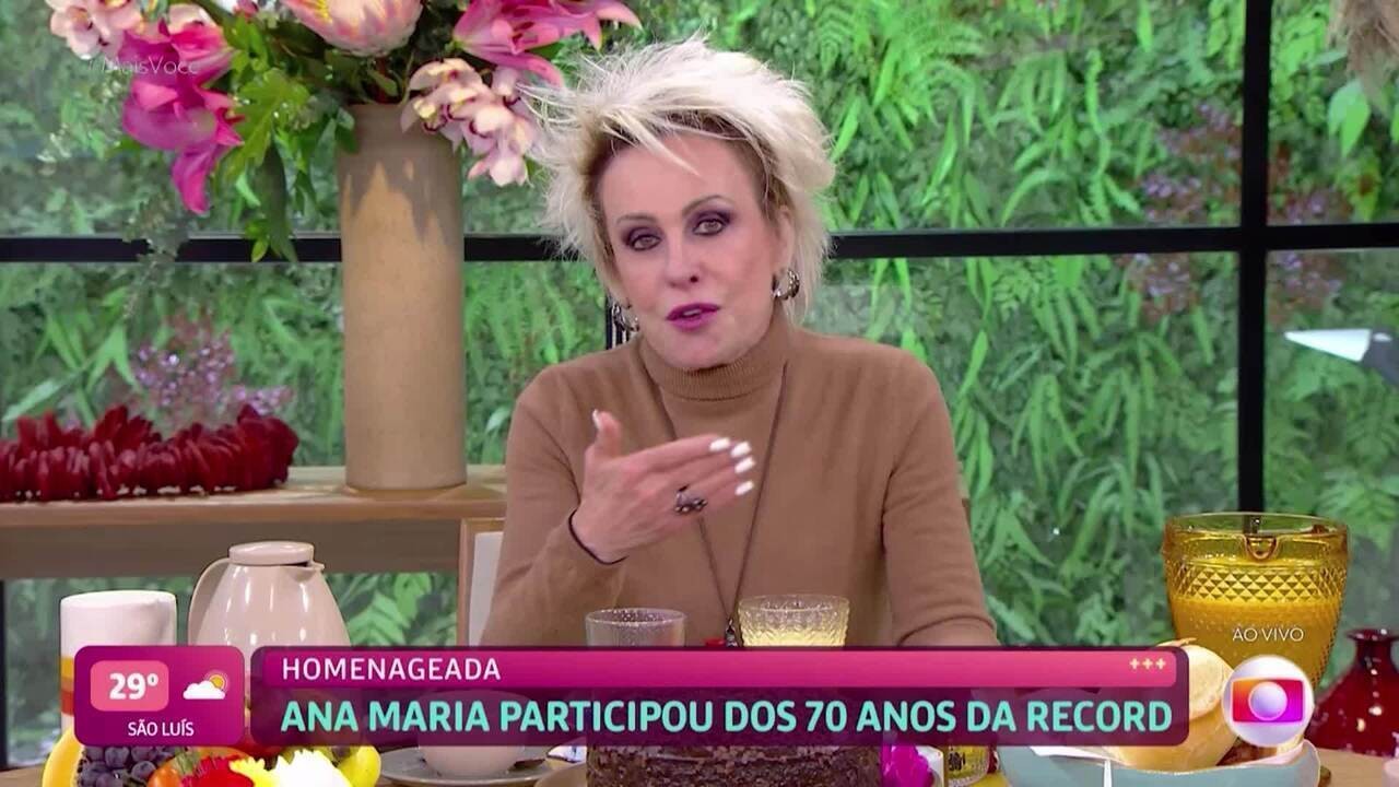 Ana Maria Braga surpreende ao revelar salário no início da carreira | Gshow
