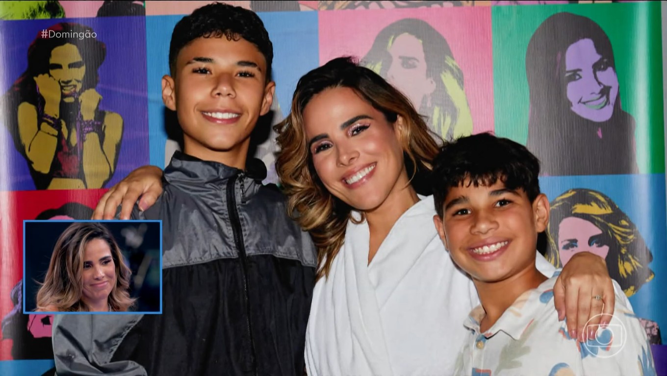 Wanessa recebe homenagem dos filhos pelos 25 anos de carreira: 'Orgulho'