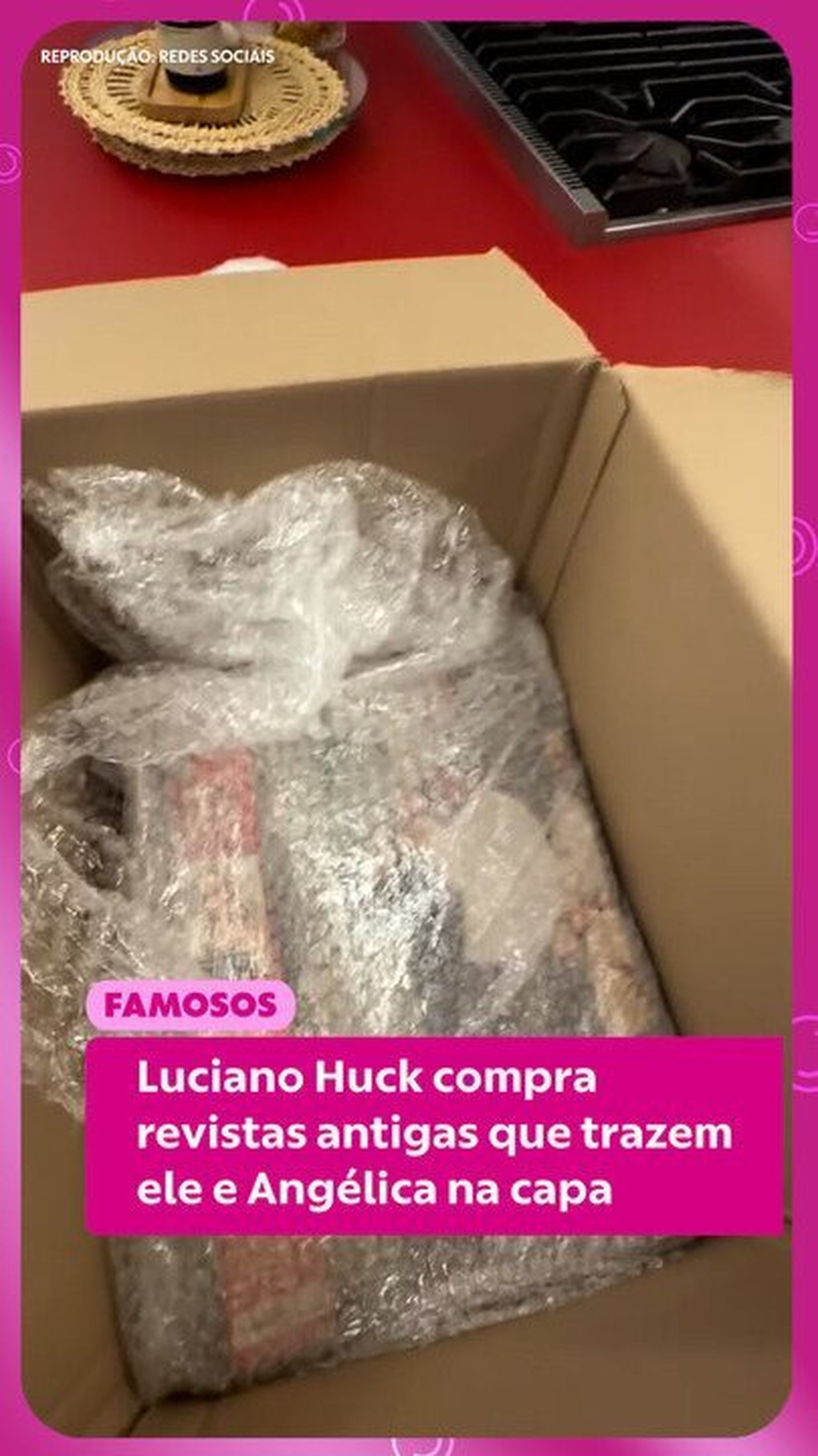 Luciano Huck e Angélica: apresentador compra revistas dos anos 90 | Gshow