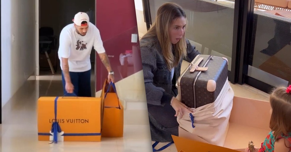 Zé Felipe surpreendeu Virginia com presentes pré Dia dos Namorados — Foto: Instagram