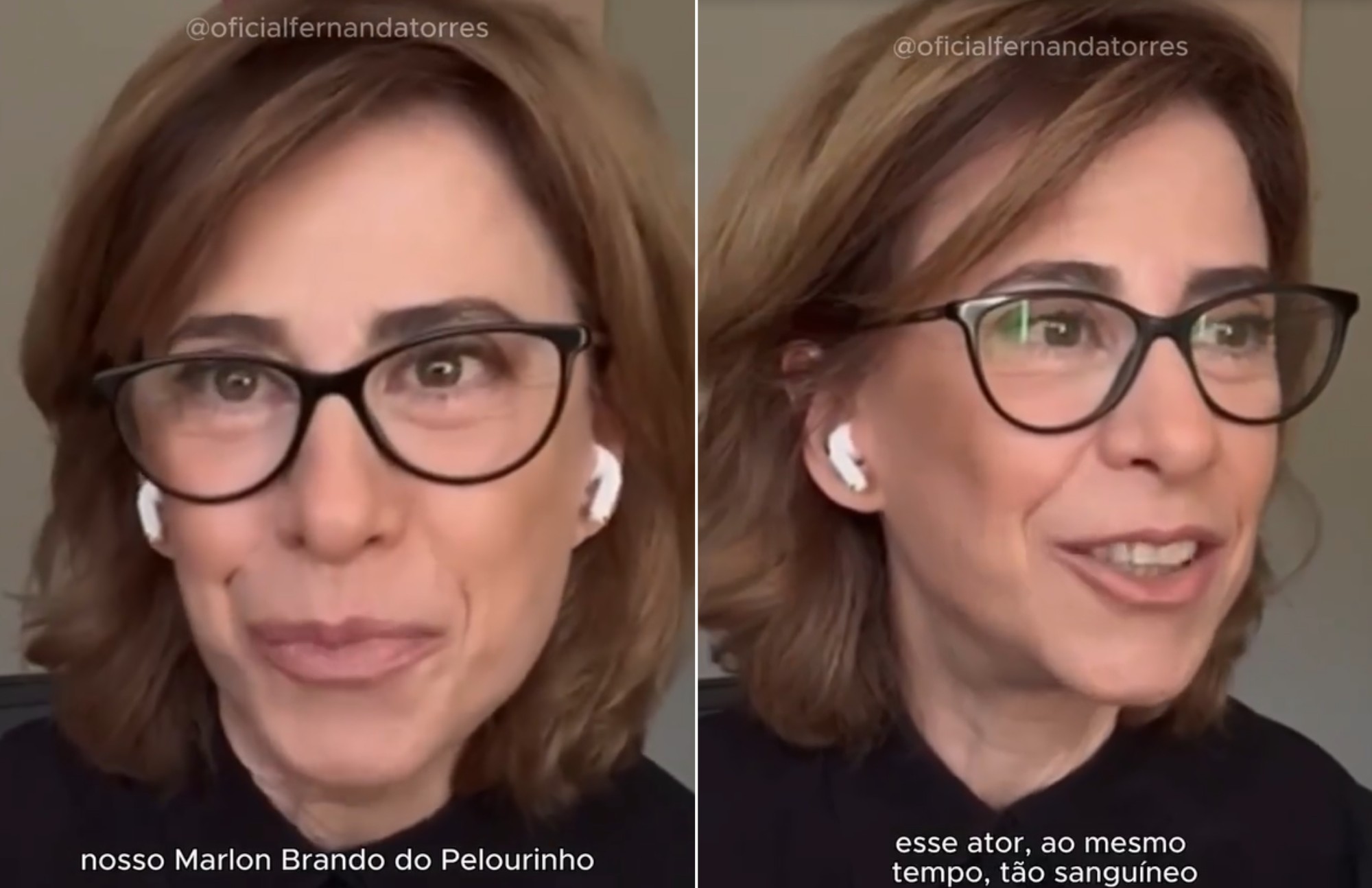 Oscar® 2026: Fernanda Torres elogia Wagner Moura: 'Nosso Marlon Brando do Pelourinho'