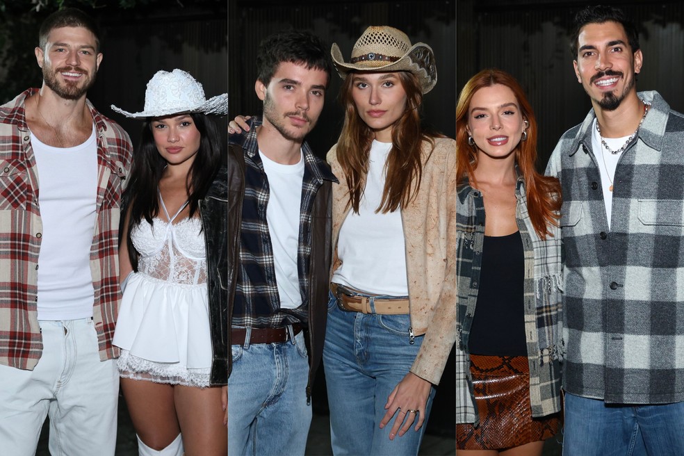 Famosos celebram aniversário de Bruna Marquezine — Foto: Brazil News