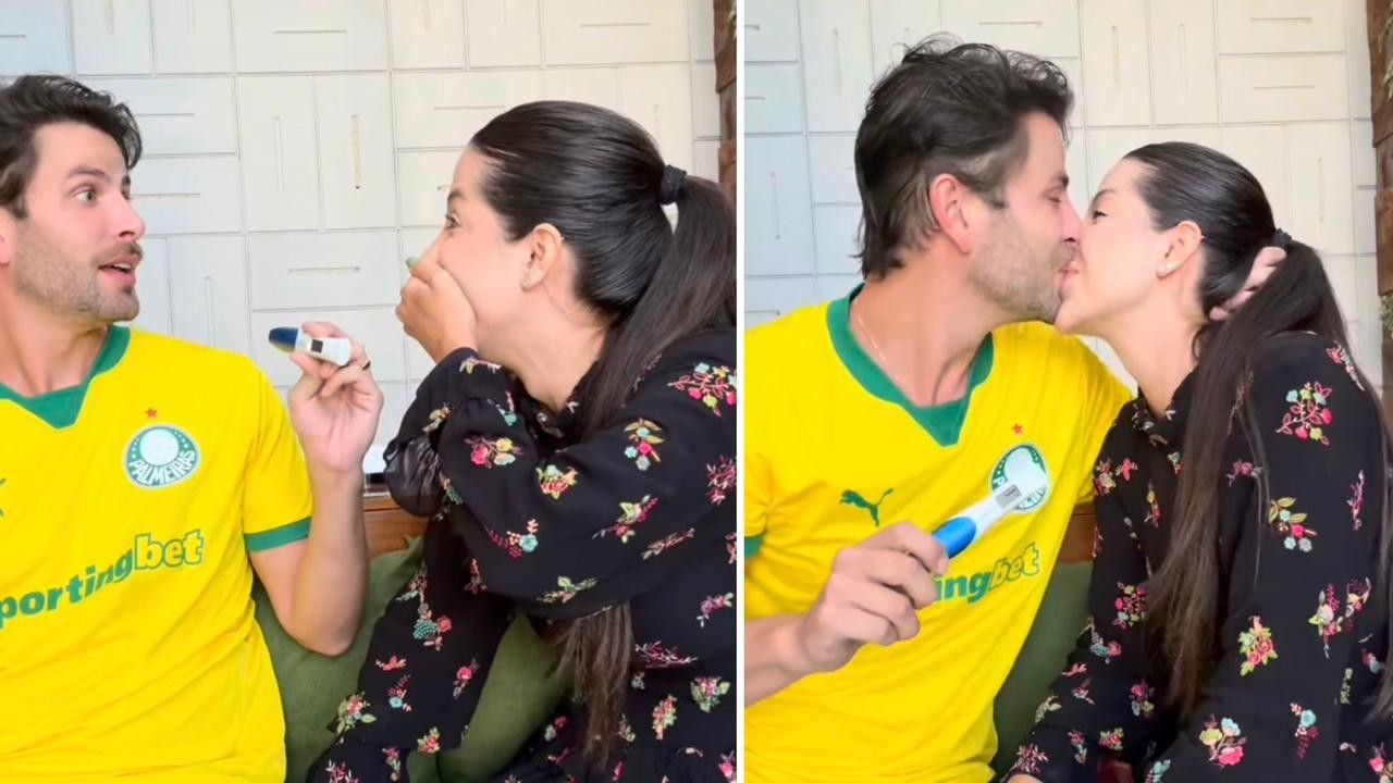 Laís Caldas compartilha reação de Gustavo Marsengo ao descobrir gravidez