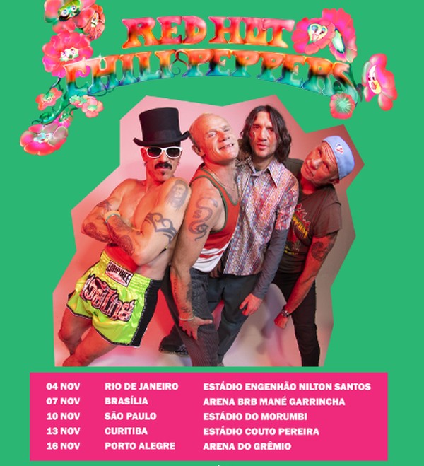 Vocalista do Red Hot Chili Peppers, Anthony Kiedis vira 'carioca