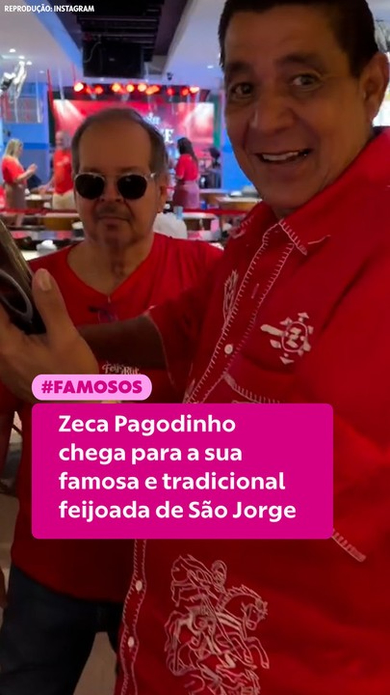 Mosquito será Zeca Pagodinho na cinebiografia 'Deixa a Vida me Levar'