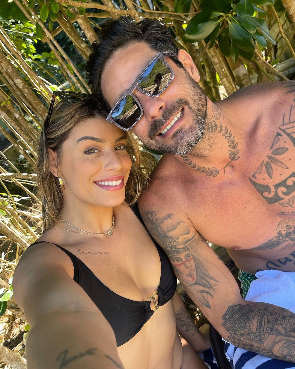 Fran e Diego Grossi — Foto: Reprodução/Instagram