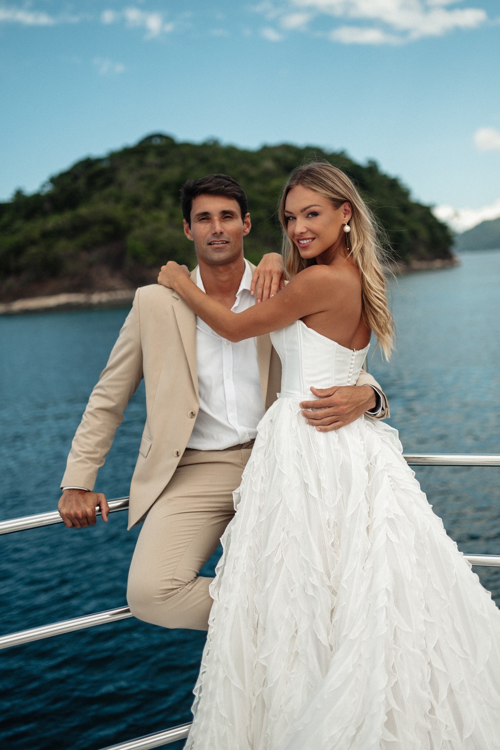 Bárbara Heck e Rick Maia — Foto: Acervo pessoal