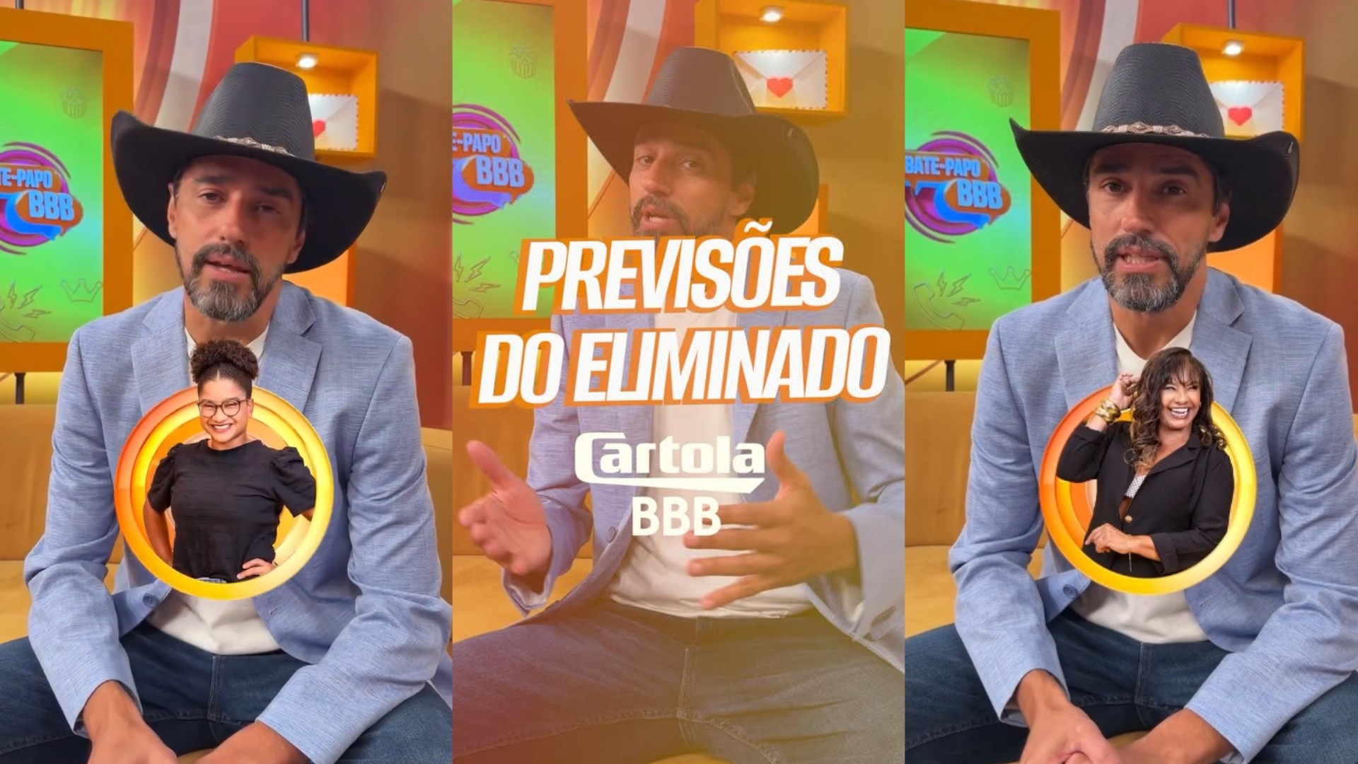 Cartola BBB: Alberto Cowboy prevê que adversária ficará longe do Paredão