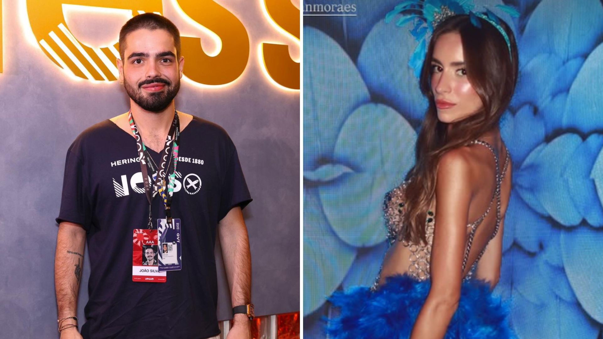 Após flagra, João Silva entrega affair com influencer Aninha Nóbrega: 'Se conhecendo'