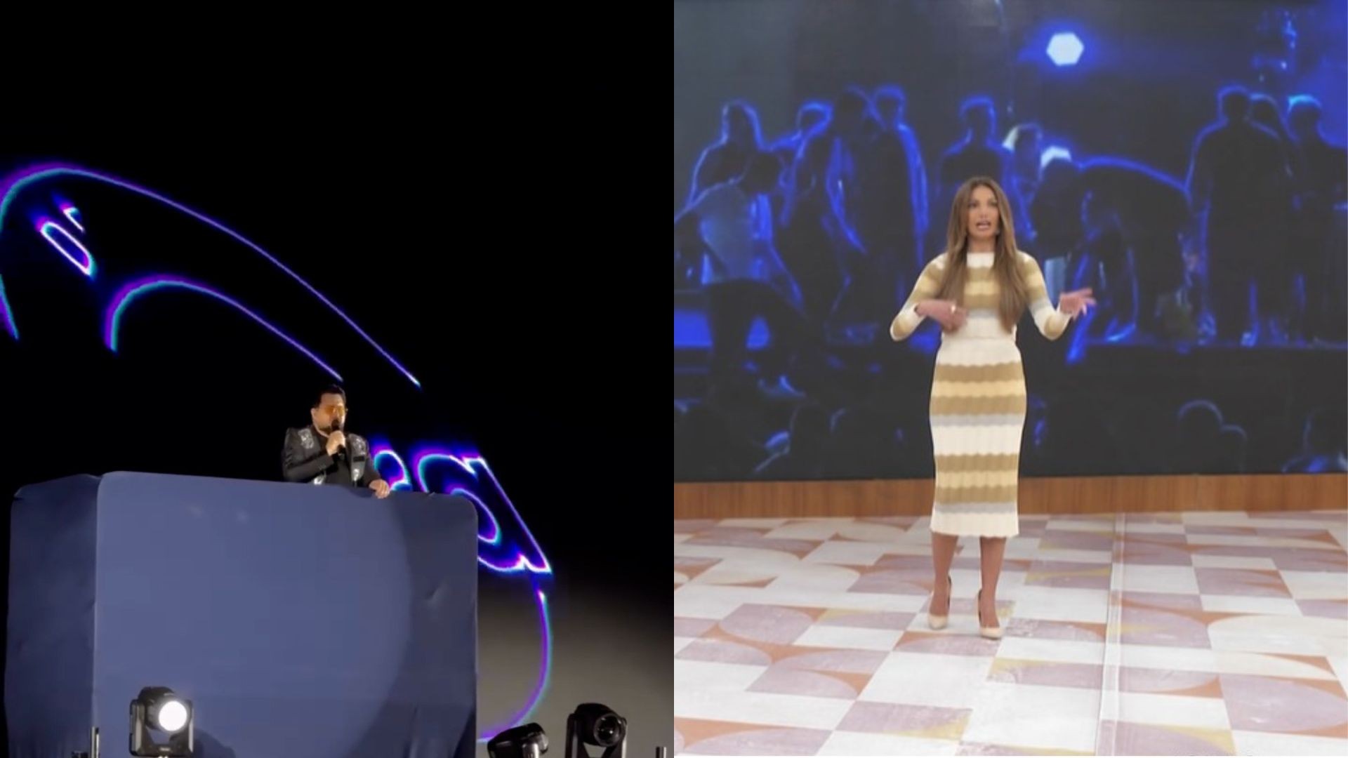 Patrícia Poeta atualiza estado de saúde de Marrone após queda em show: 'Sem previsão de alta'