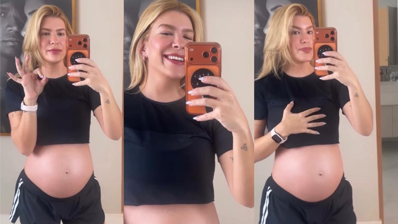 Lore Improta diz que engordou 11,5 kg na gravidez de Levi: 'Já foi mais do que na gestação de Liz'