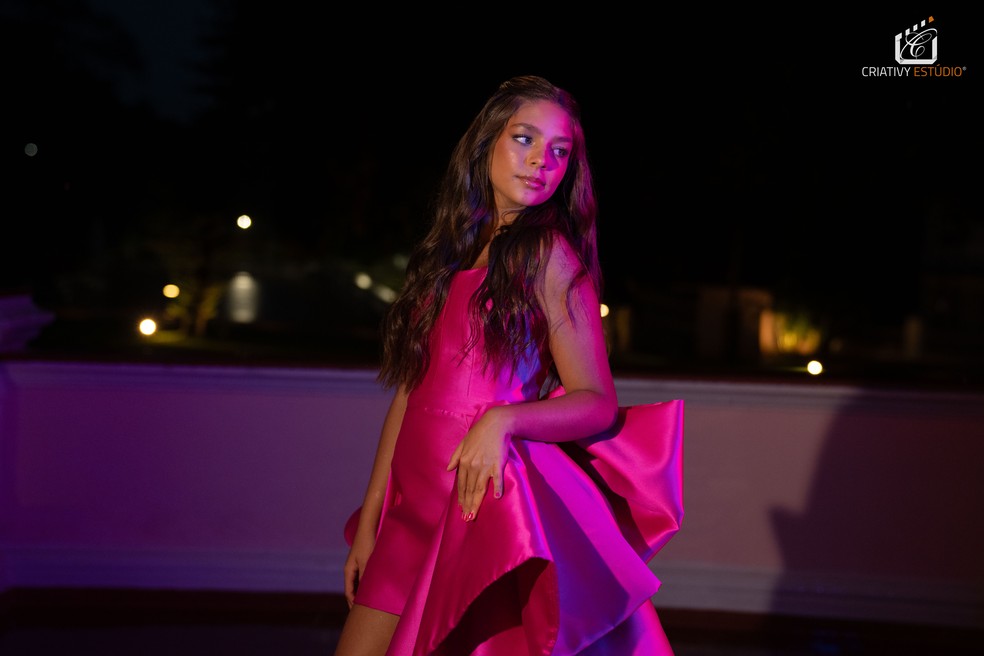Neta de Leonardo, Maria Sophia prepara festa de 15 anos luxuosa com investimento de R$ 2 milhões — Foto: Charles Sartori