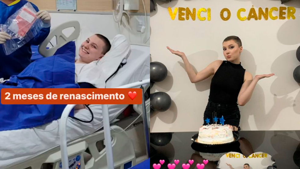 Isabel Veloso fez transplante de medula óssea — Foto: Reprodução/Instagram