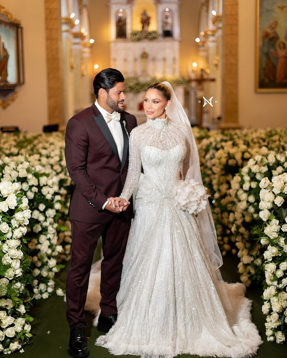 Hulk Paraíba e Camila Ângelo — Foto: Reprodução/Instagram