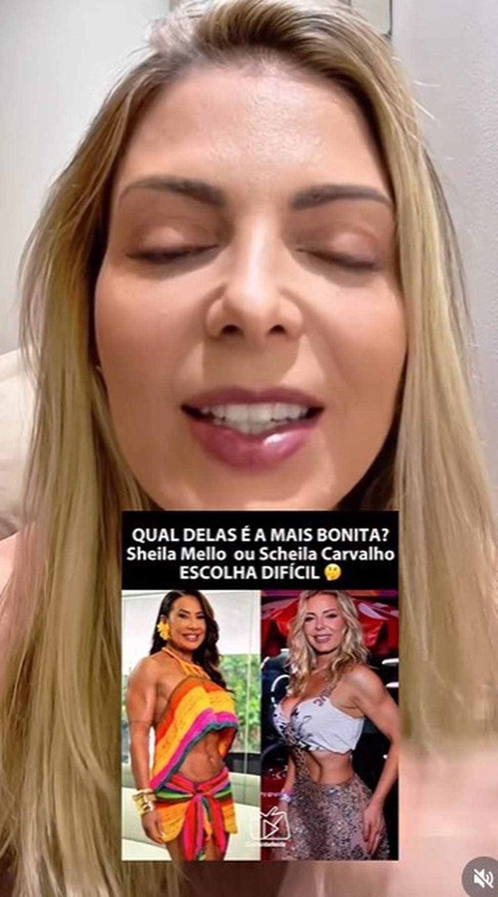 Scheila Mello — Foto: Reprodução/Instagram