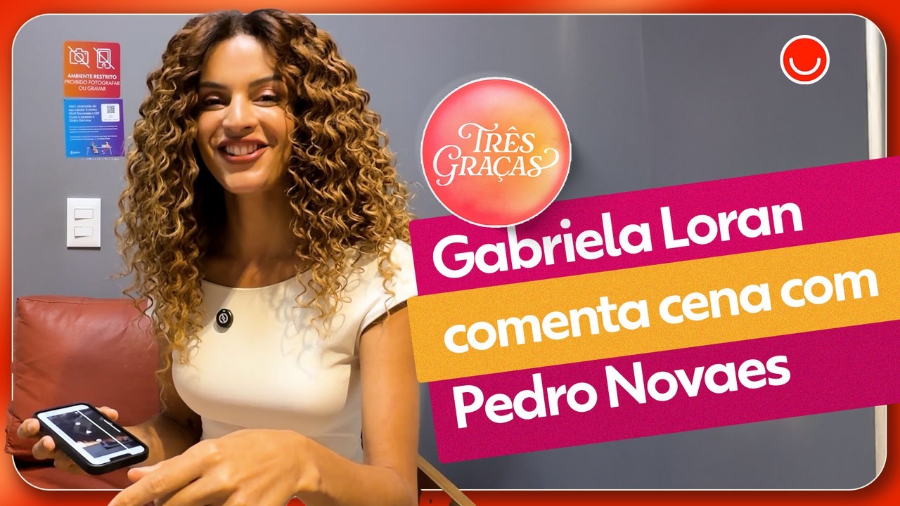 Gabriela Loran reage a cena emocionante de Viviane, em Três Graças; veja o vídeo!
