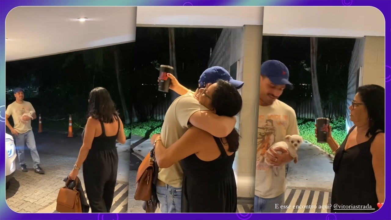 Delma e Daniel Rocha se encontram após o BBB 25: 'Você levantou a minha moral'