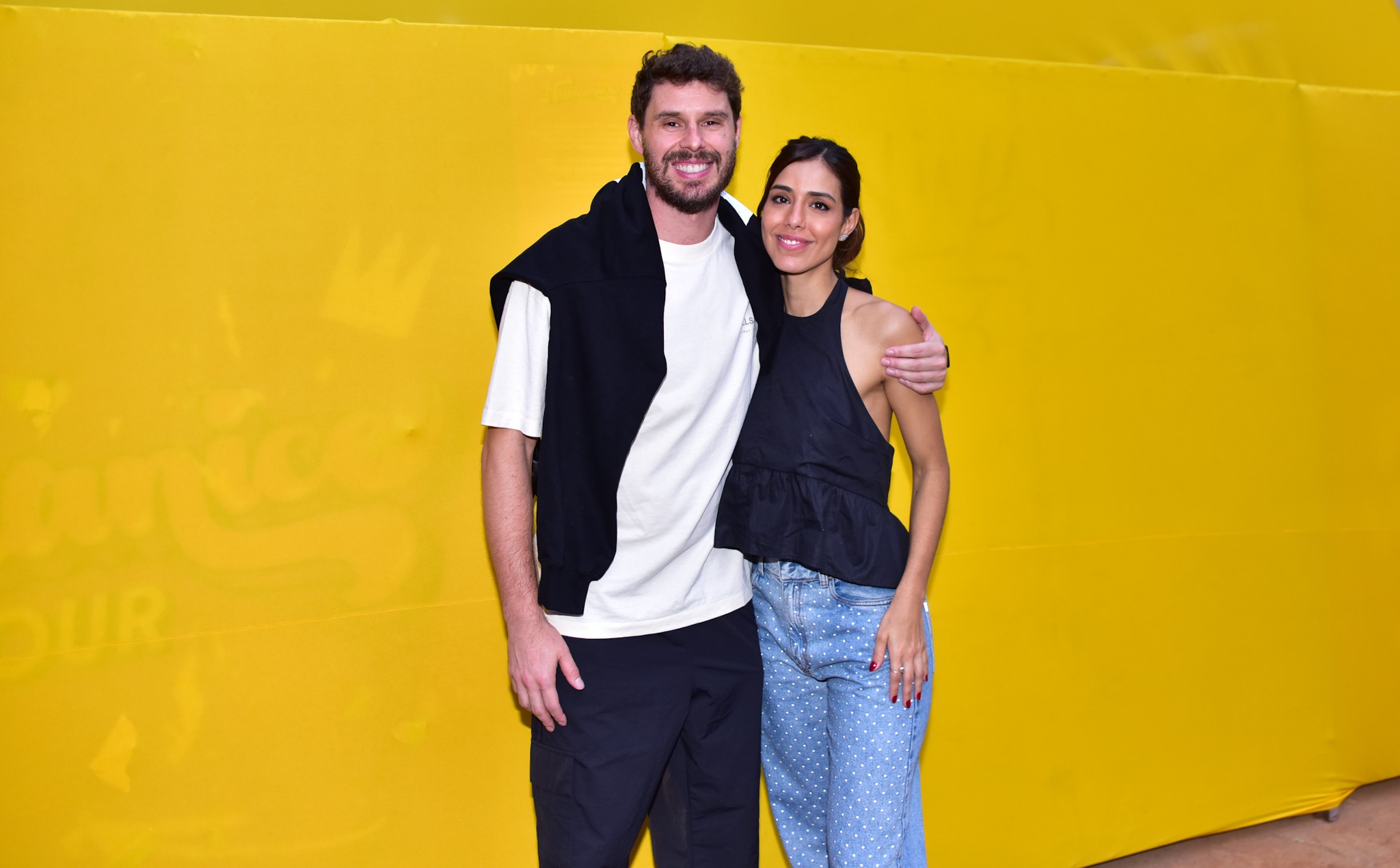 Bruninho vai ao Tardezinha com a nova namorada, Ana Laura Magalhães