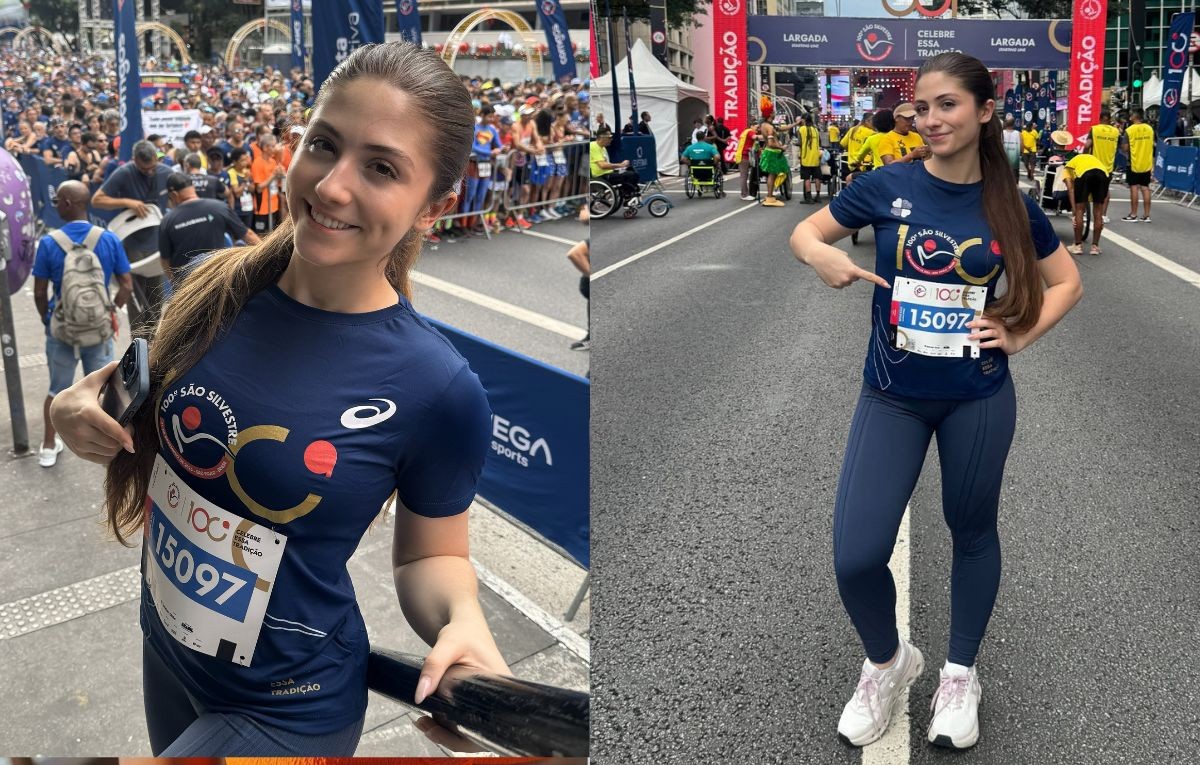 São Silvestre: Sofia Espanha participa da corrida pela primeira vez: 'Em 2026, quero ter a pegada do esporte'