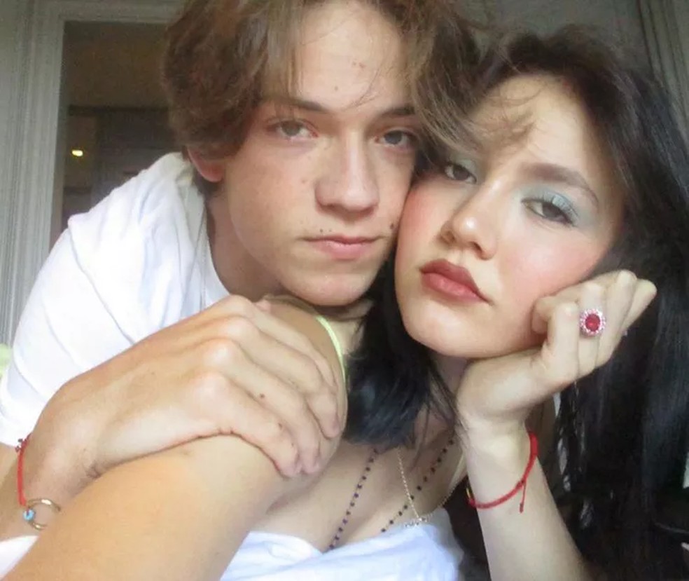 Iris Apatow e Ryder Robinson — Foto: Reprodução/Instagram