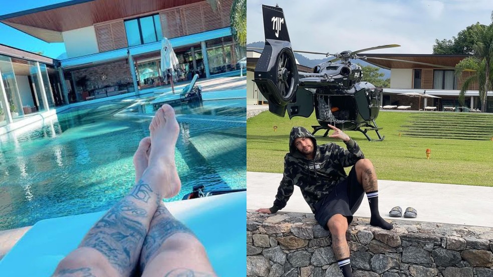 Casa de Neymar depois da fama — Foto: Reprodução/Instagram
