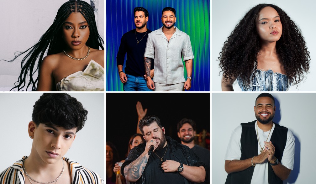 Prêmio Multishow 2025 -  Indicados à Revelação do Ano — Foto: Divulgação