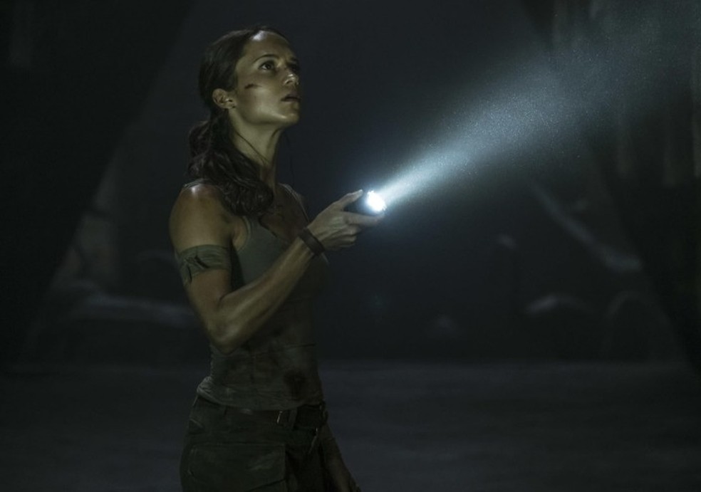 Alicia Vikander em 'Tomb Raider: A Origem' (2018) — Foto: IMDB