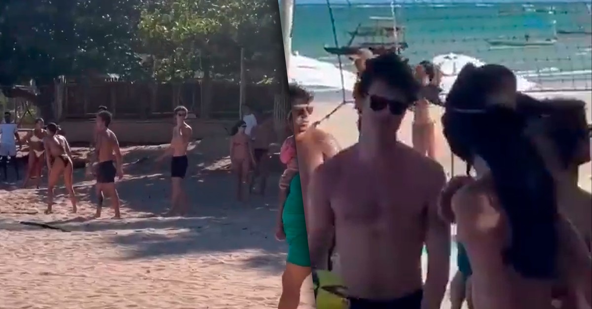 Shawn Mendes curte dia na praia em São Miguel dos Milagres