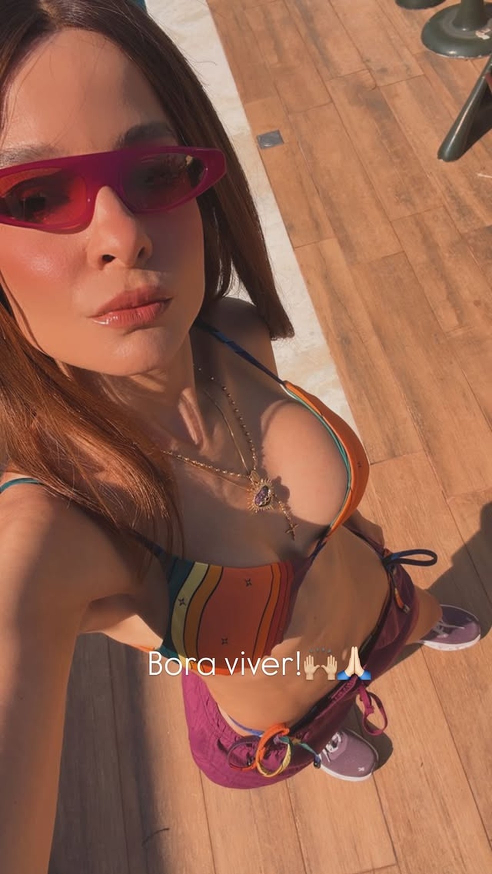 Maiara posa de biquini nas redes sociais — Foto: Instagram/Maiara