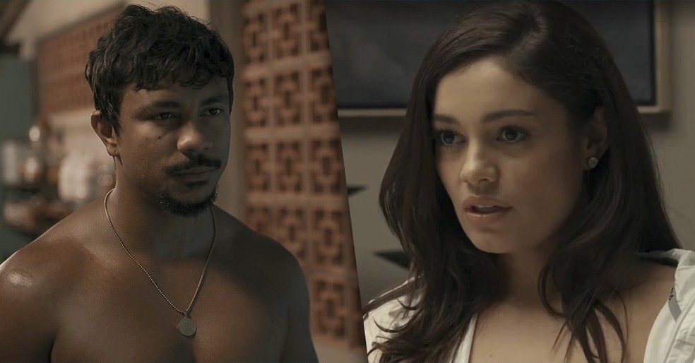 Damião (Xamã) e Eliana (Sophie Charlotte) protagonizarão cenas quentes em 'Renascer' — Foto: Globo