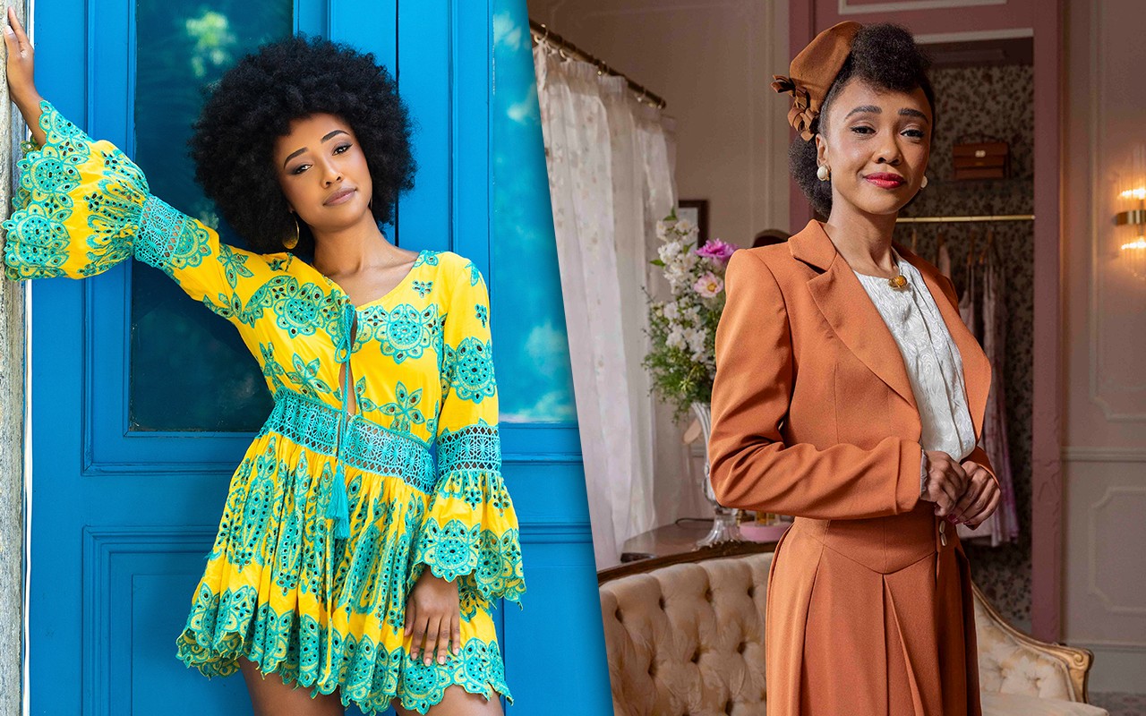 Kênia Bárbara elege cena favorita em Êta Mundo Melhor! e enaltece Tony Tornado: ‘Conexão de pai e filha’