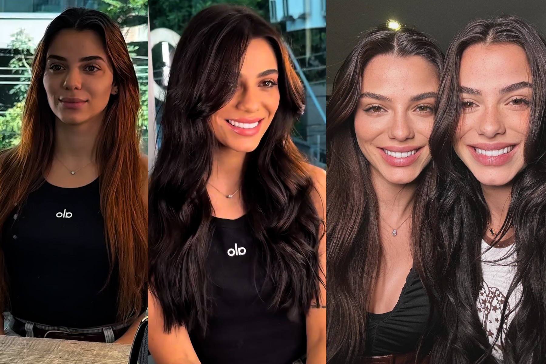 Irmã gêmea de Key Alves, volta a ser morena e seguidores exaltam semelhança das duas: 'Idênticas'