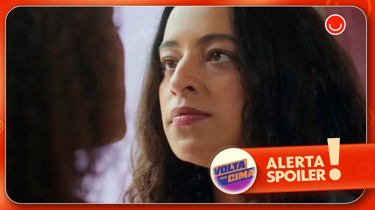 Volta por Cima: cheia de raiva, Cacá tenta empurrar Madá de escadaria