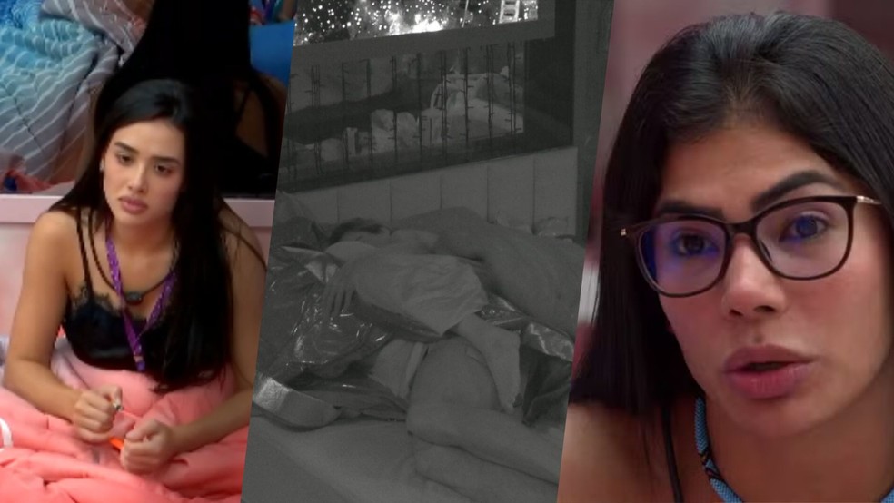 BBB 26: madrugada tem Jonas de conchinha com Ana Paula e reconciliação entre Marciele e Jordana — Foto: Globo